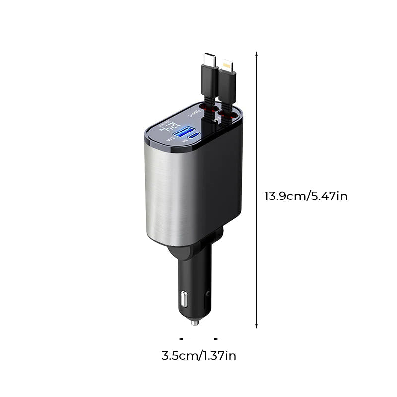 AutoCharge - Ausziehbares Autoladegerät