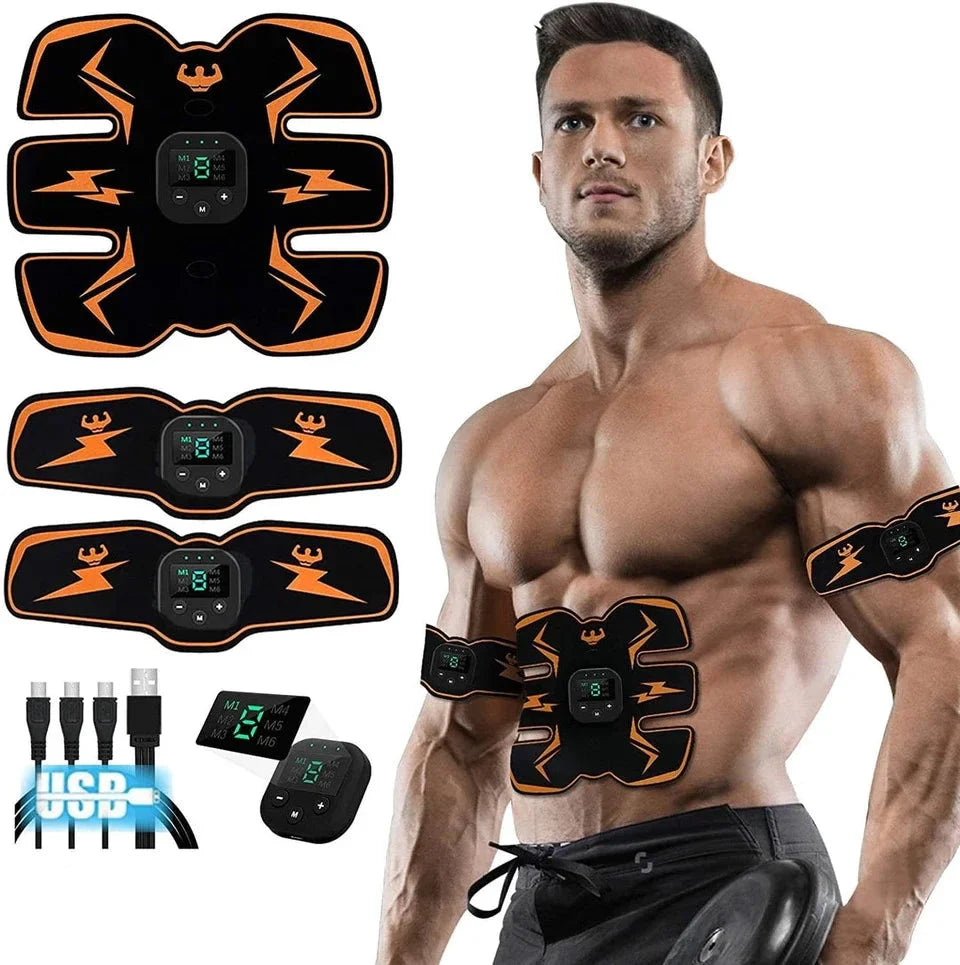 Power ABS Stimulator 2024 - Voller Kern + Arme - Orange