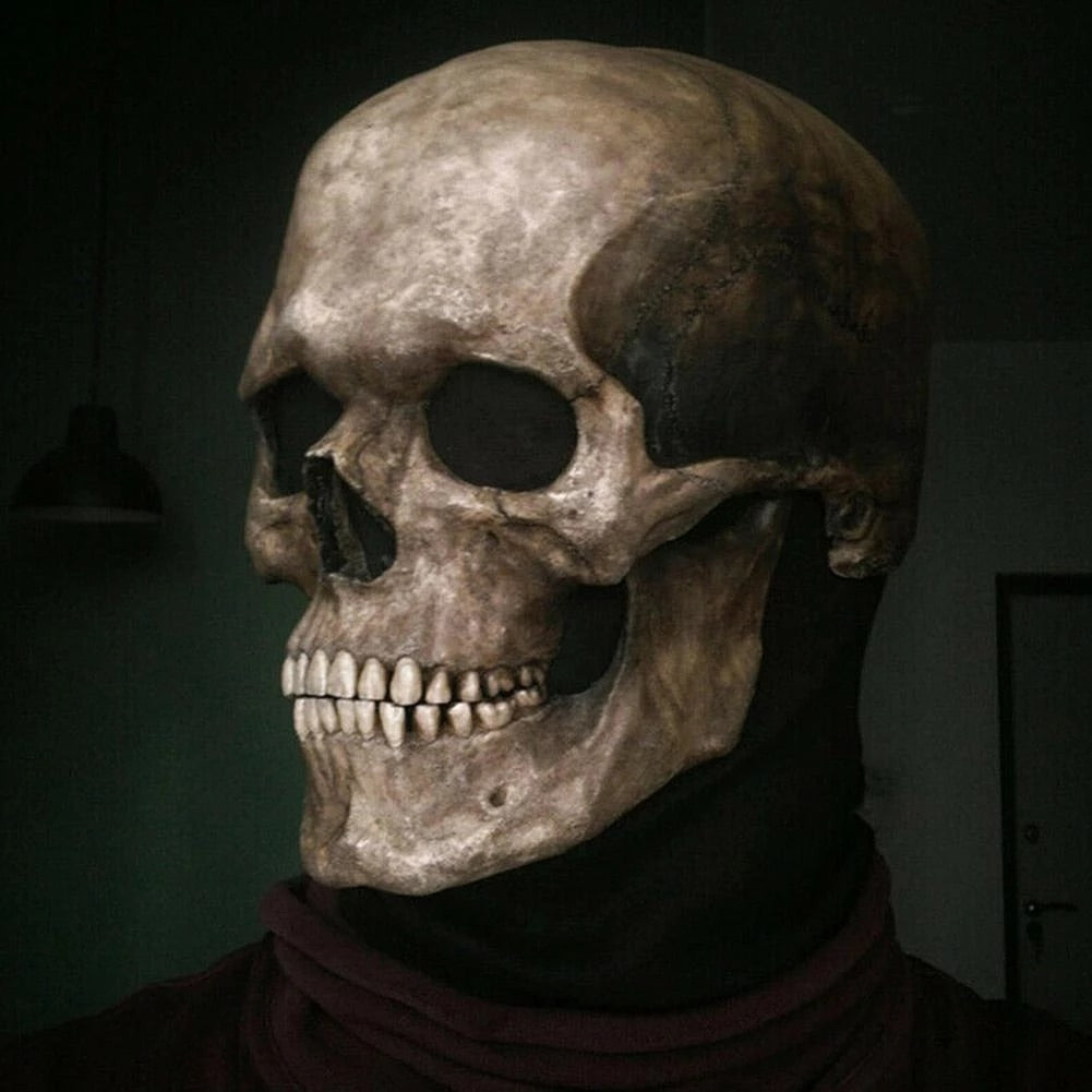 Skully™ Halloween Totenkopf Maske